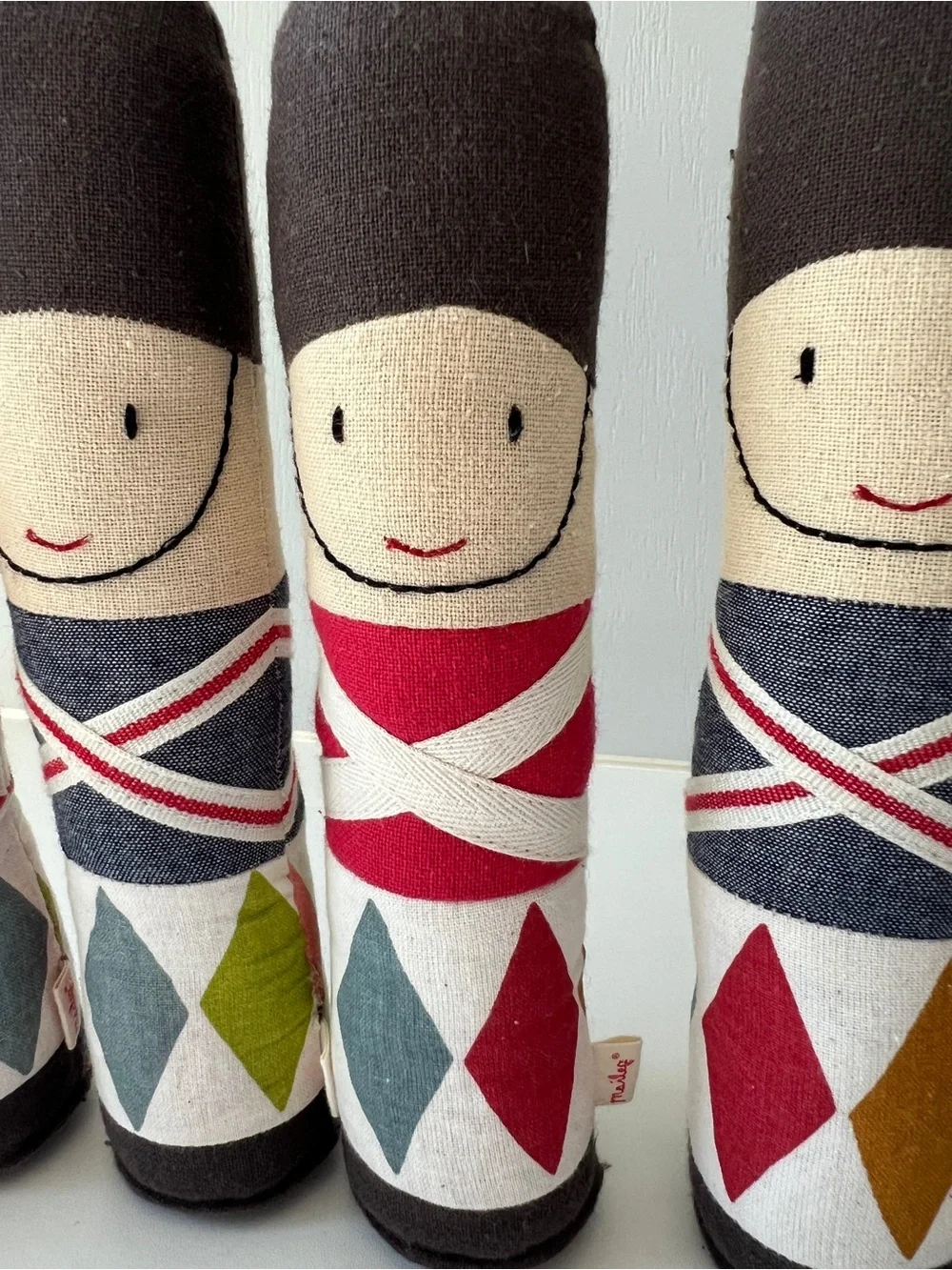 RARE - Maileg Soldier Skittles Bowling Set from Denmark